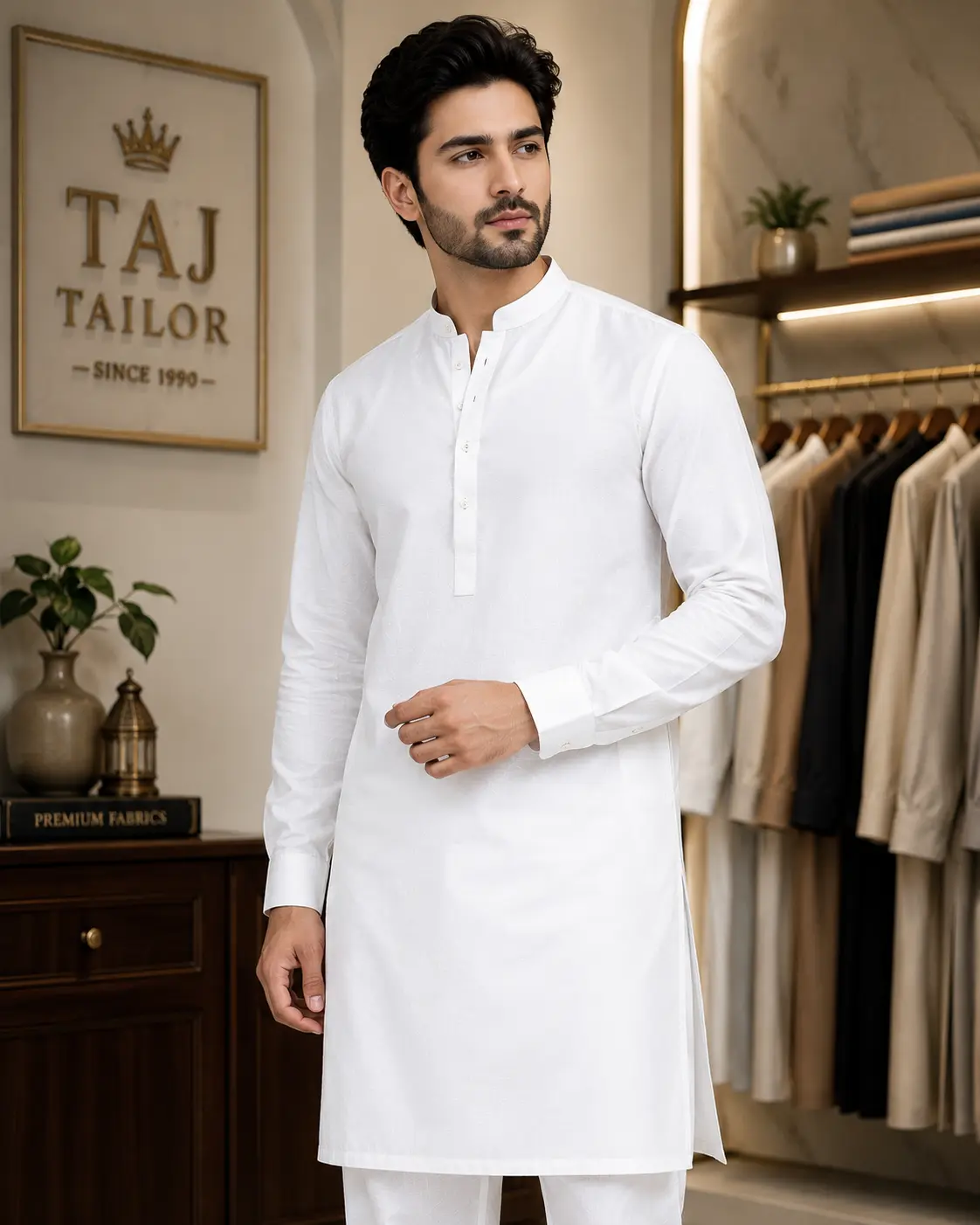 White Kurta